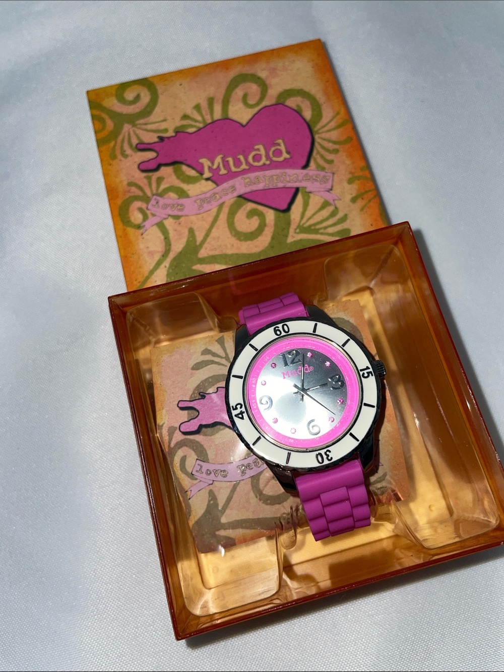 MUDD SILICONE BAND WATCH FTL-07-188